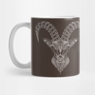 the goat in the mantra mandala ecopop Mug